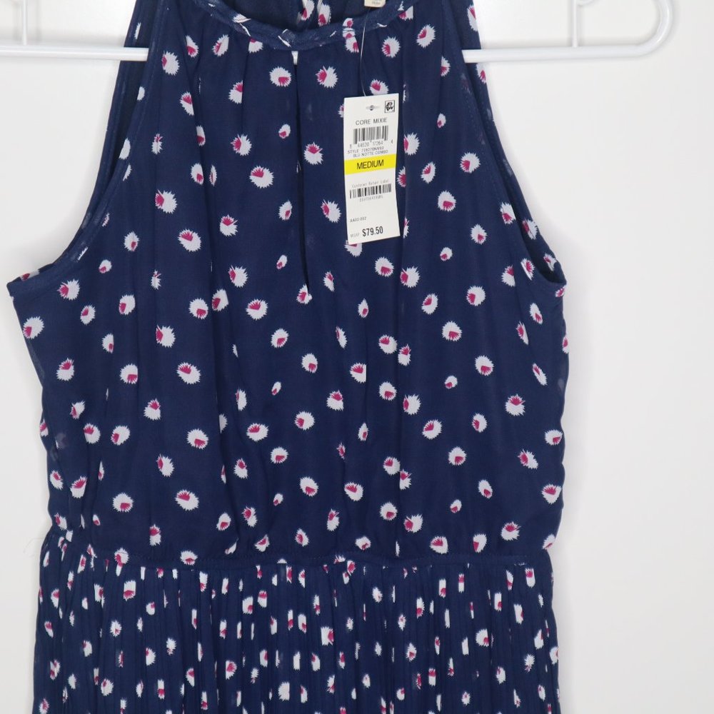 NWT Macys Maison Jules Blue Sleeveless Dress SZ M - Picture 4 of 7